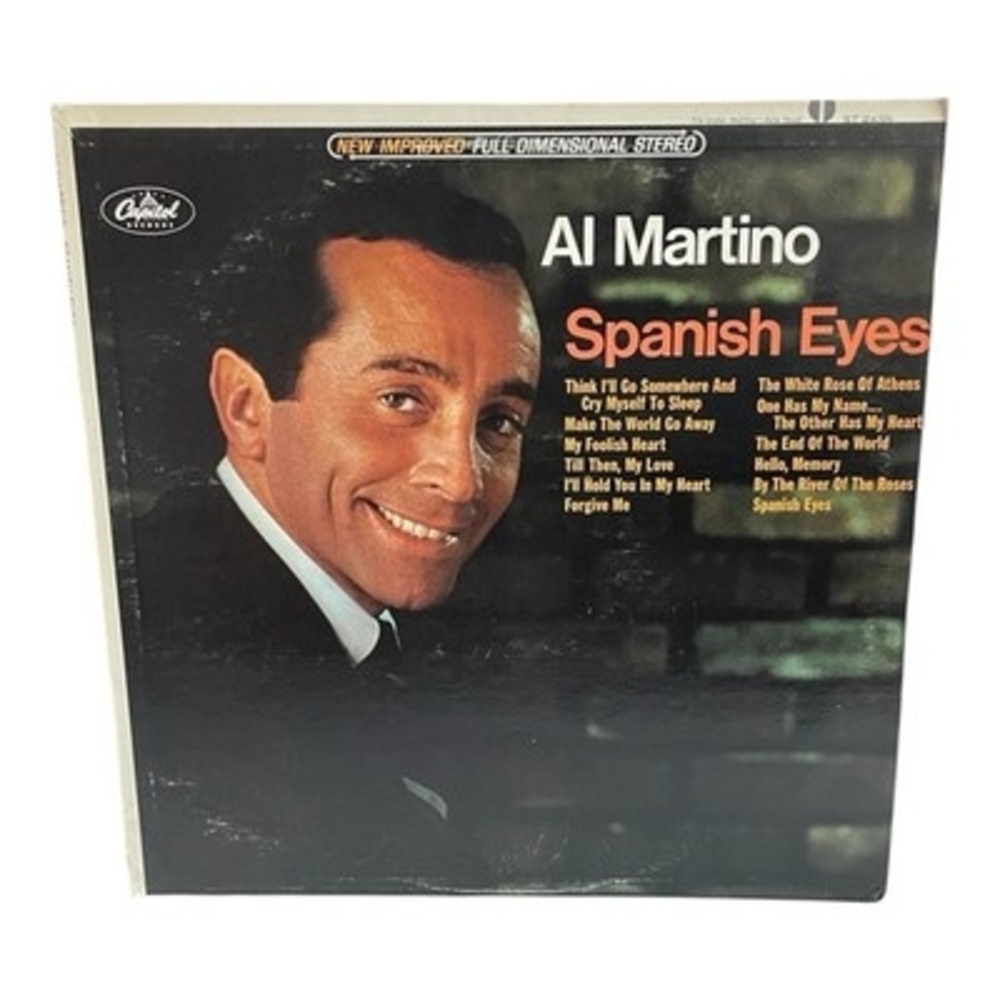 Al Martino Spanish Eyes 1972 Stereo LP Capitol ST 2435 NM